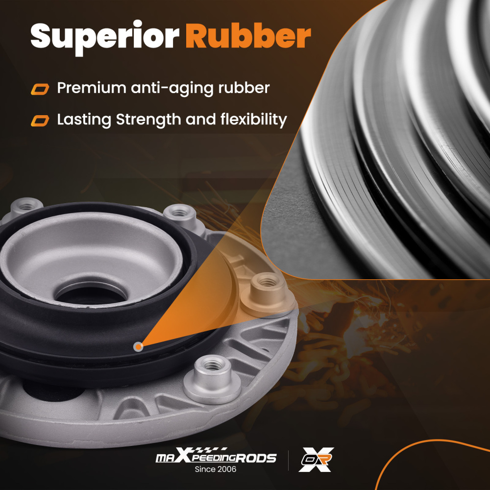 2x Cuscinetto a duomo anteriore compatibile per BMW F20-F23 F30-F36 31305A3C0D9 31306881930