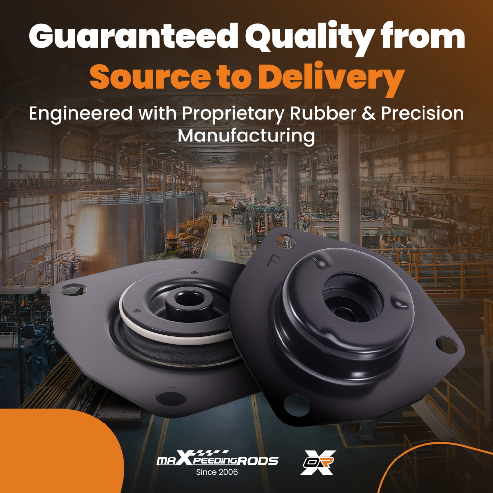 2x Soporte Amortiguador Delantero compatible para Nissan Almera Primera 543203Z000 Kit