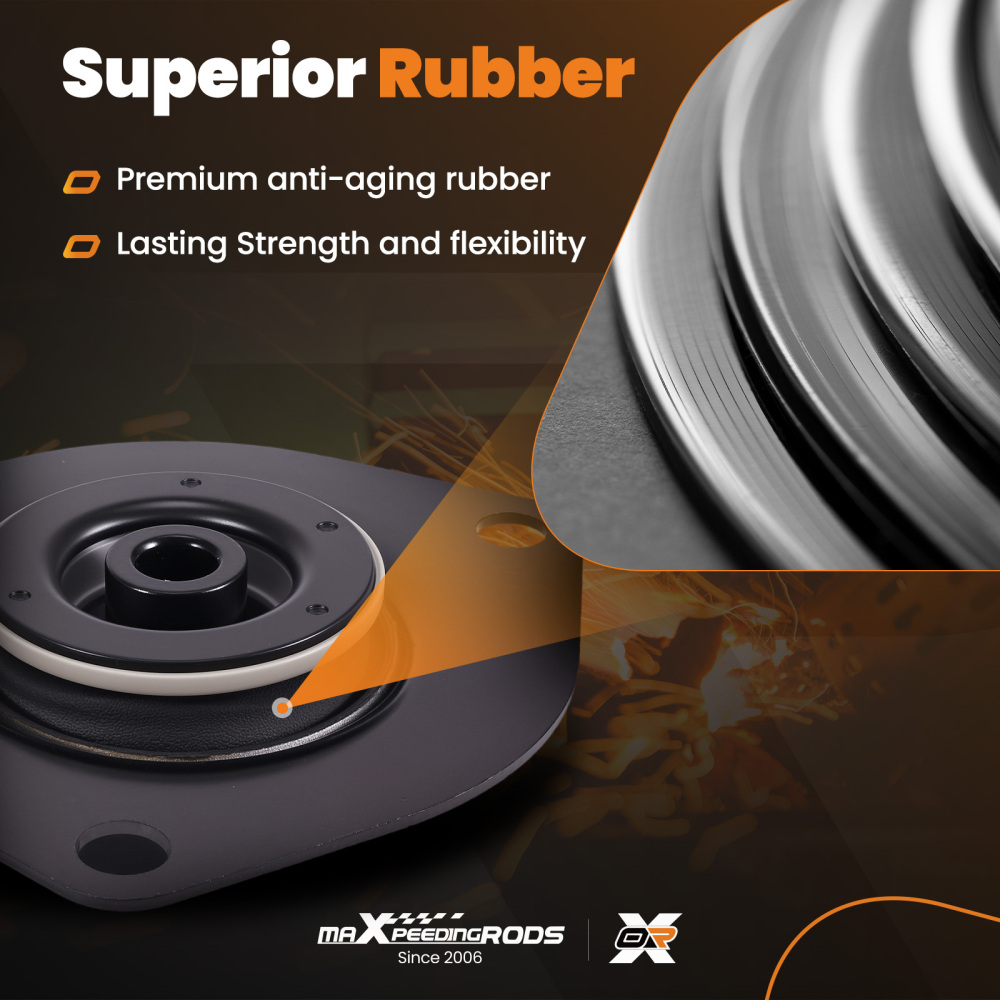 2x Soporte Amortiguador Delantero compatible para Nissan Almera Primera 543203Z000 Kit