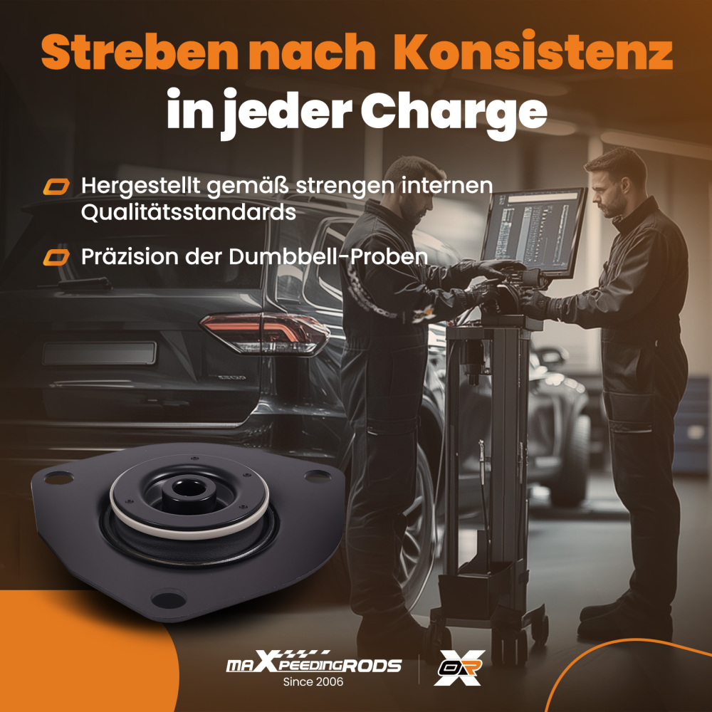 2x Soporte Amortiguador Delantero compatible para Nissan Almera Primera 543203Z000 Kit