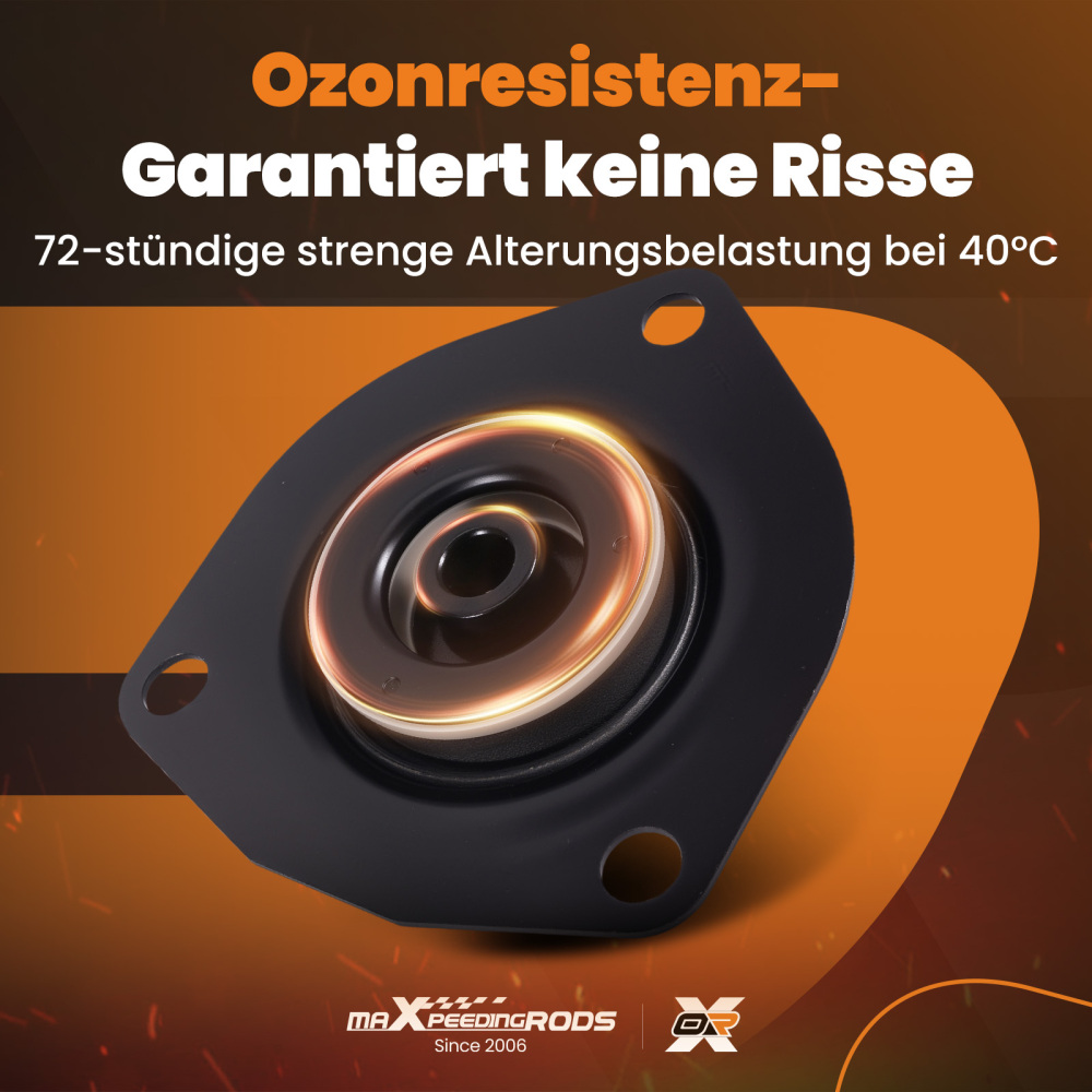 2x Soporte Amortiguador Delantero compatible para Nissan Almera Primera 543203Z000 Kit