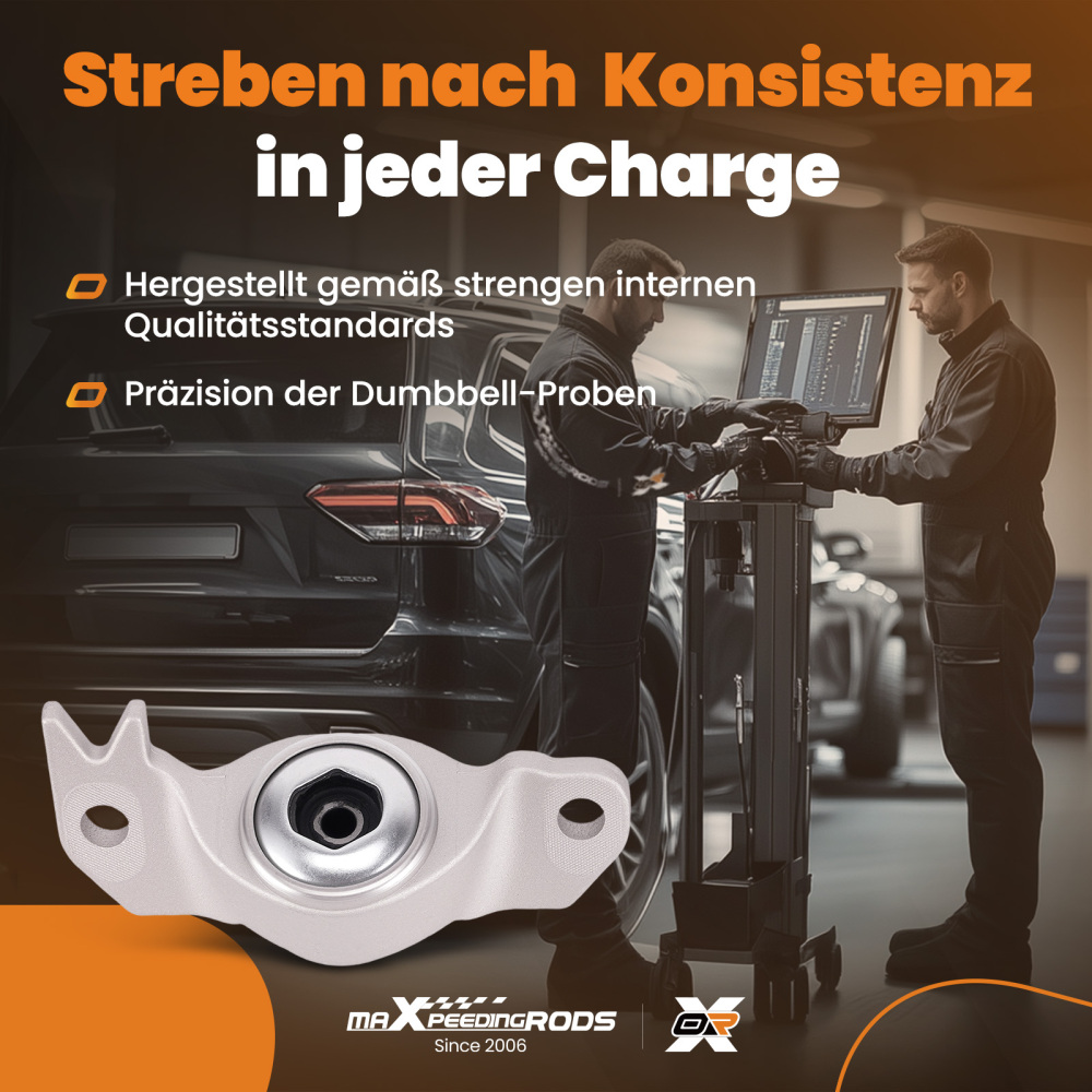 2x Cojinete Amortiguador compatible para Opel Insignia 2008-2017 39112227 436427 Trasero