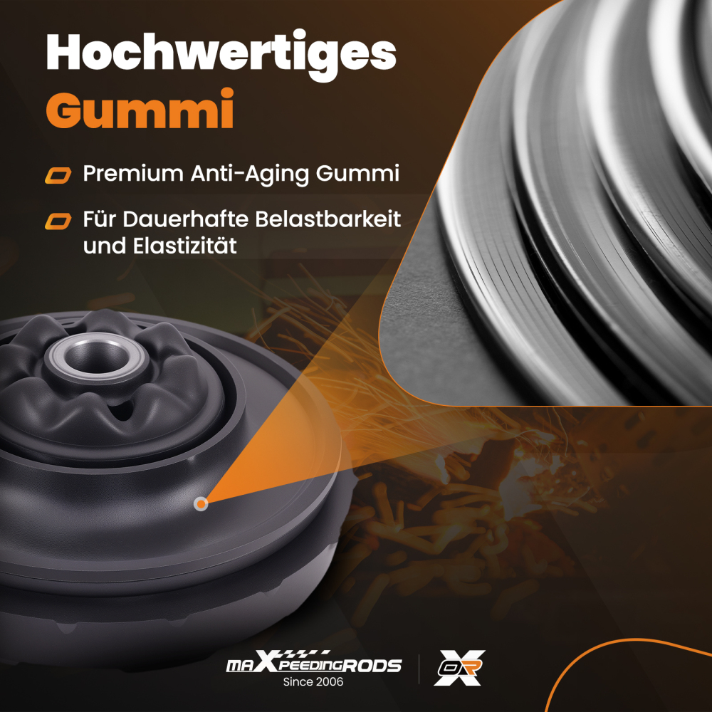 2x Cojinete de Cúpula Delantero compatible para Opel Insignia A G09 2008-2017 2.0 CDTi 1.6