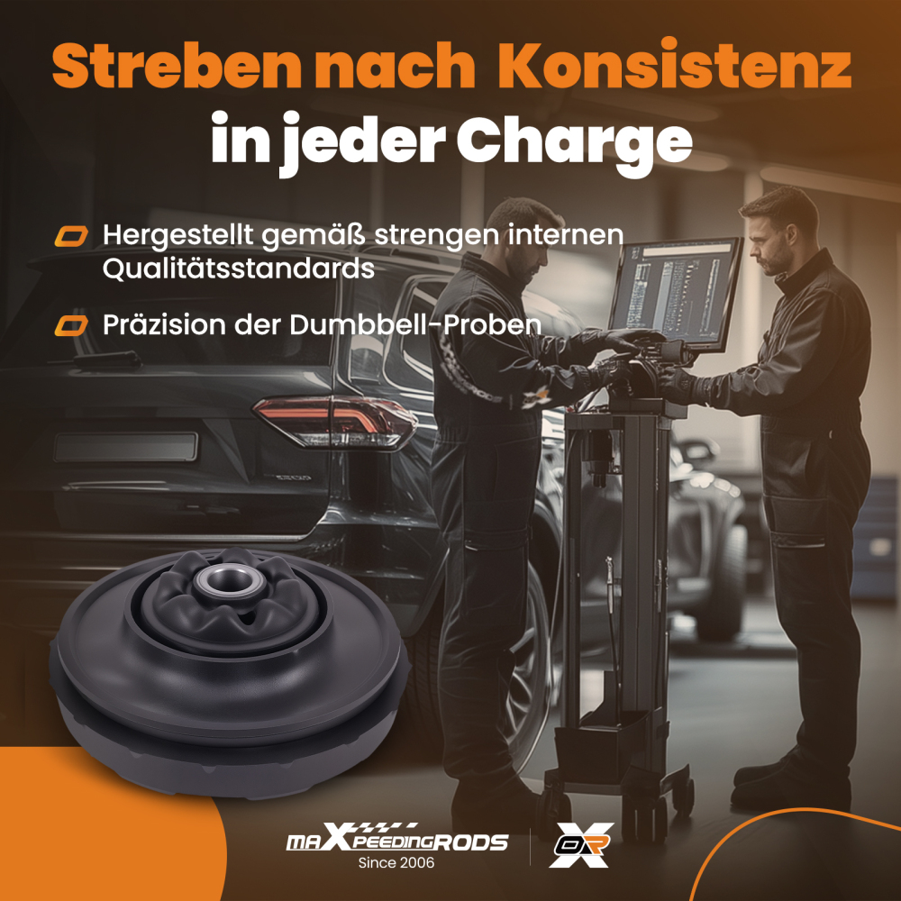 2x Cojinete de Cúpula Delantero compatible para Opel Insignia A G09 2008-2017 2.0 CDTi 1.6