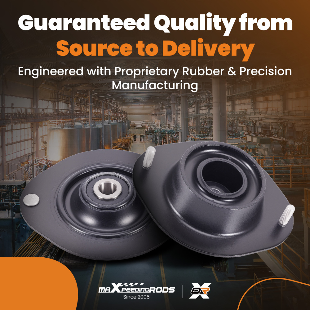 2x Amortiguador Soporte Delantero compatible para Daewoo Nexia 1995-2008 0344509 Par