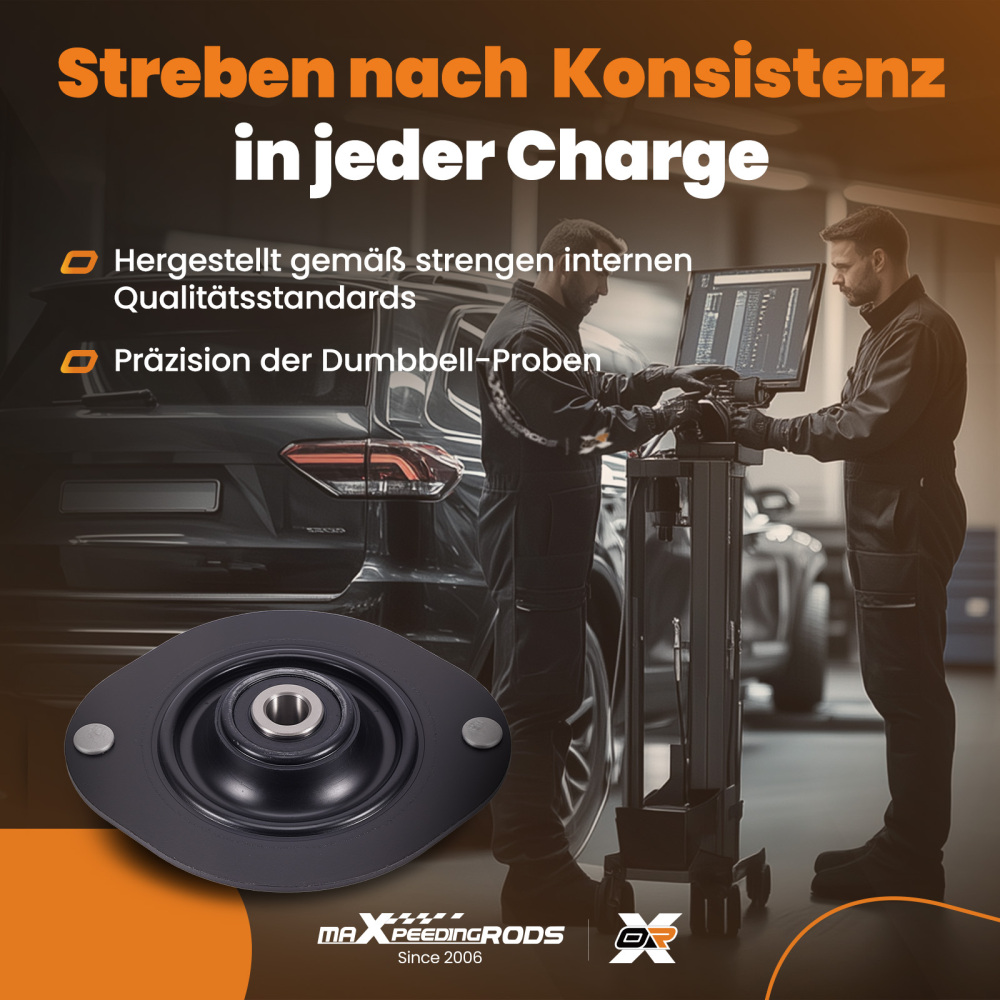 2x Amortiguador Soporte Delantero compatible para Daewoo Nexia 1995-2008 0344509 Par