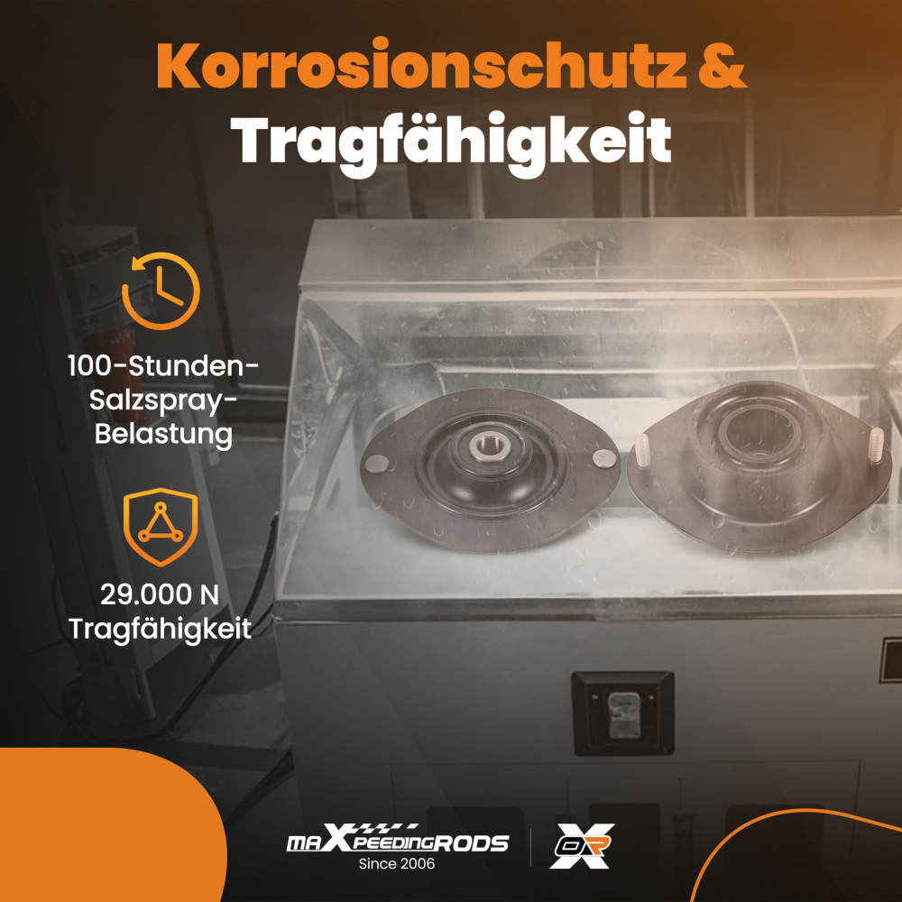 2x Amortiguador Soporte Delantero compatible para Daewoo Nexia 1995-2008 0344509 Par