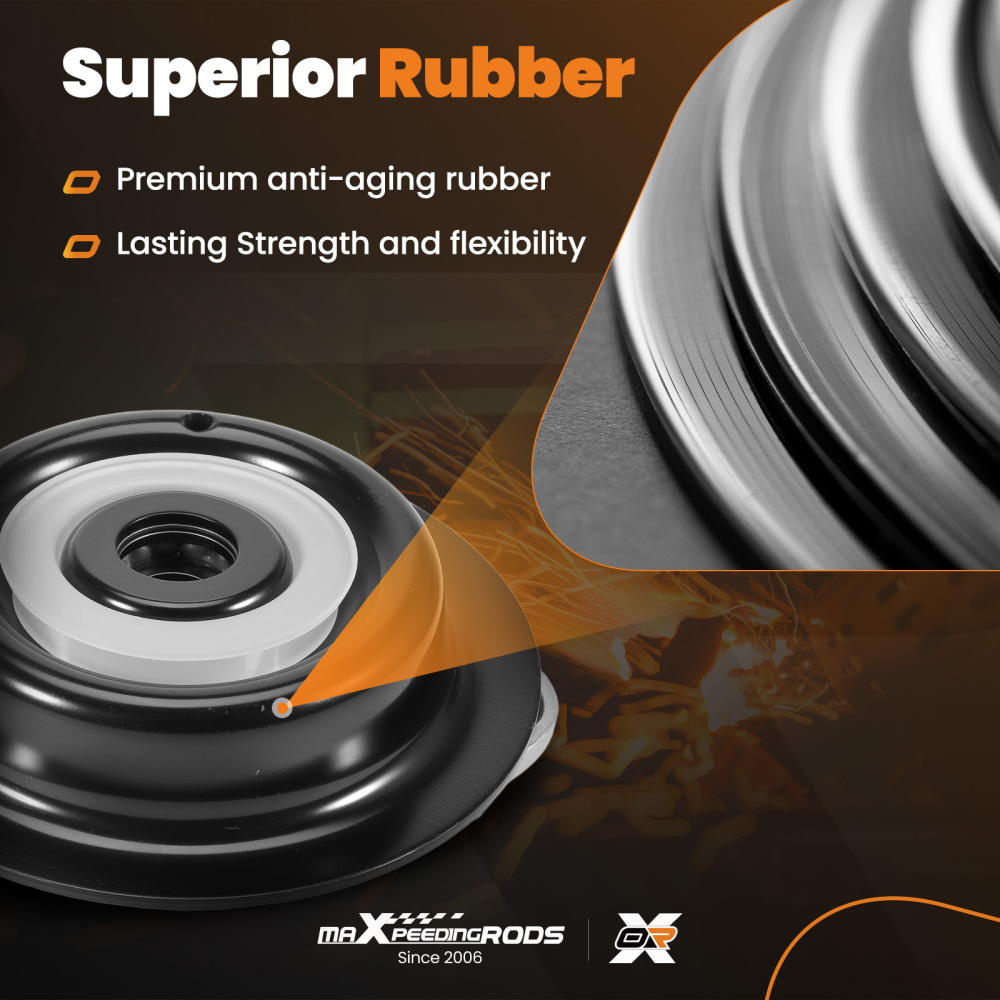 2x Cojinete Amortiguador compatible para Opel Combo 1994-2001 90445207 034451 Delantero