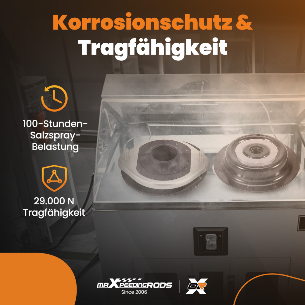 2x Cojinete Amortiguador compatible para Opel Combo 1994-2001 90445207 034451 Delantero