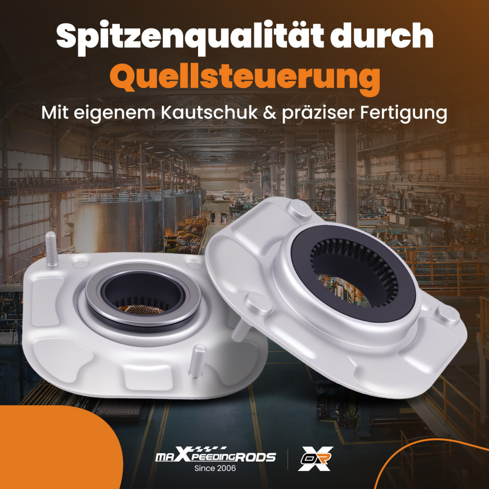 2x Cojinete De Bóveda Delantero compatible para Volvo 850 C70 S70 S80 V70 31200599 3546189