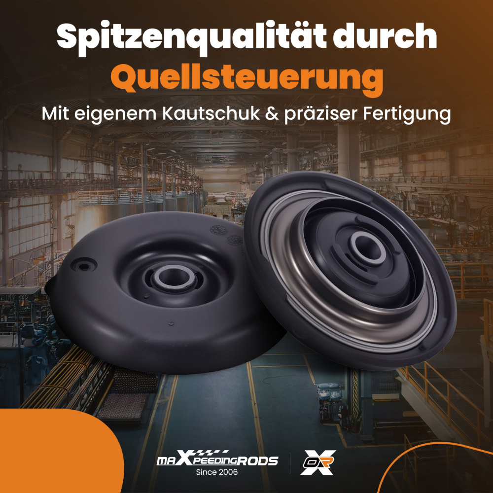 2xcojinete De Suspensión Delantero compatible para Citroen C4 compatible para Peugeot 307 2000-2012 152801