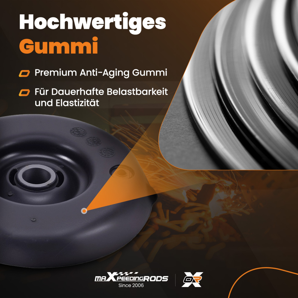 2xcojinete De Suspensión Delantero compatible para Citroen C4 compatible para Peugeot 307 2000-2012 152801