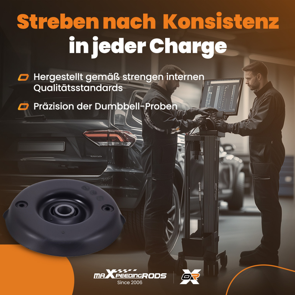 2xcojinete De Suspensión Delantero compatible para Citroen C4 compatible para Peugeot 307 2000-2012 152801