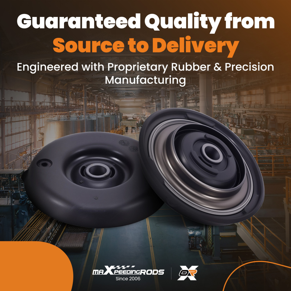 2x Cuscinetto Ammortizzatore compatibile per Peugeot 307 + Compatibile per Citroen C4 Sinistra Destra