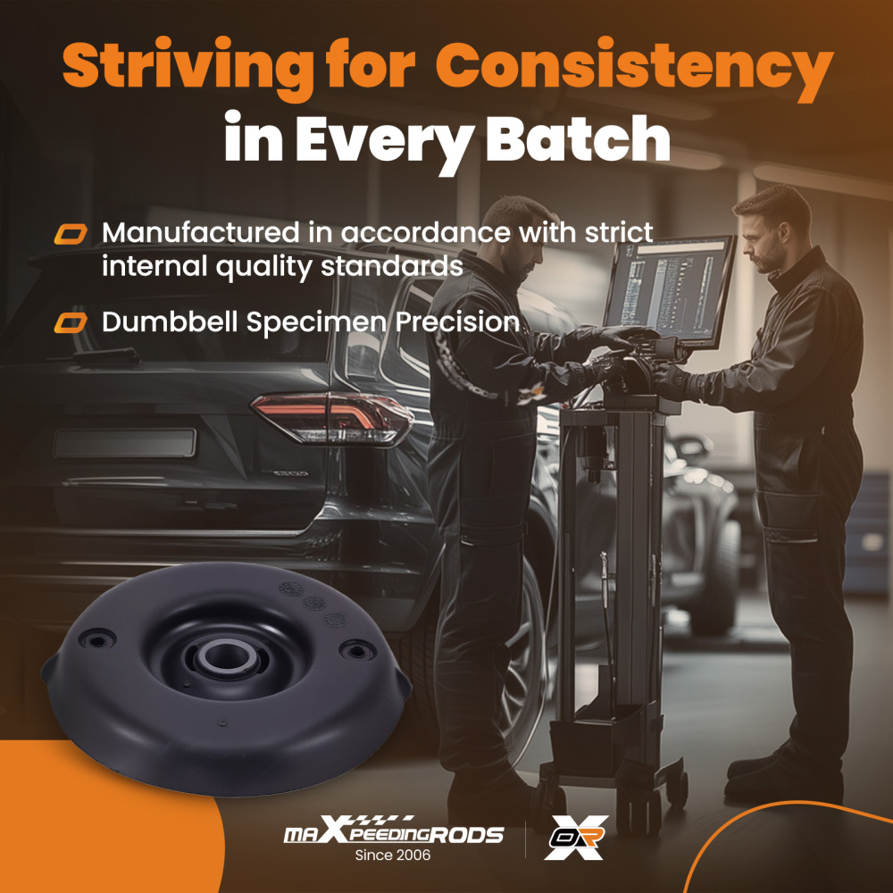 2x Cuscinetto Ammortizzatore compatibile per Peugeot 307 + Compatibile per Citroen C4 Sinistra Destra