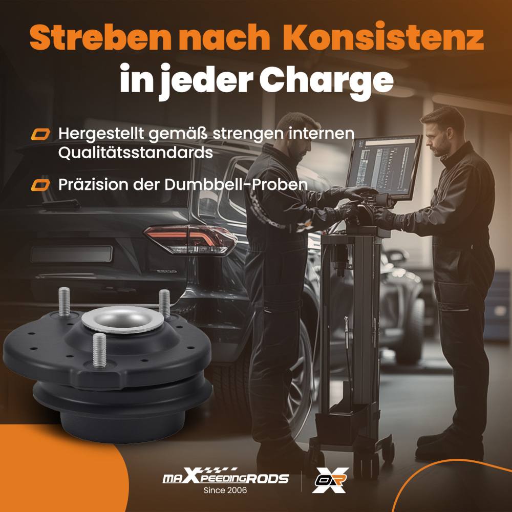 2x Cojinete Bóveda Delantero compatible para FIAT DOBLO 2010-2025 51855157 52023353