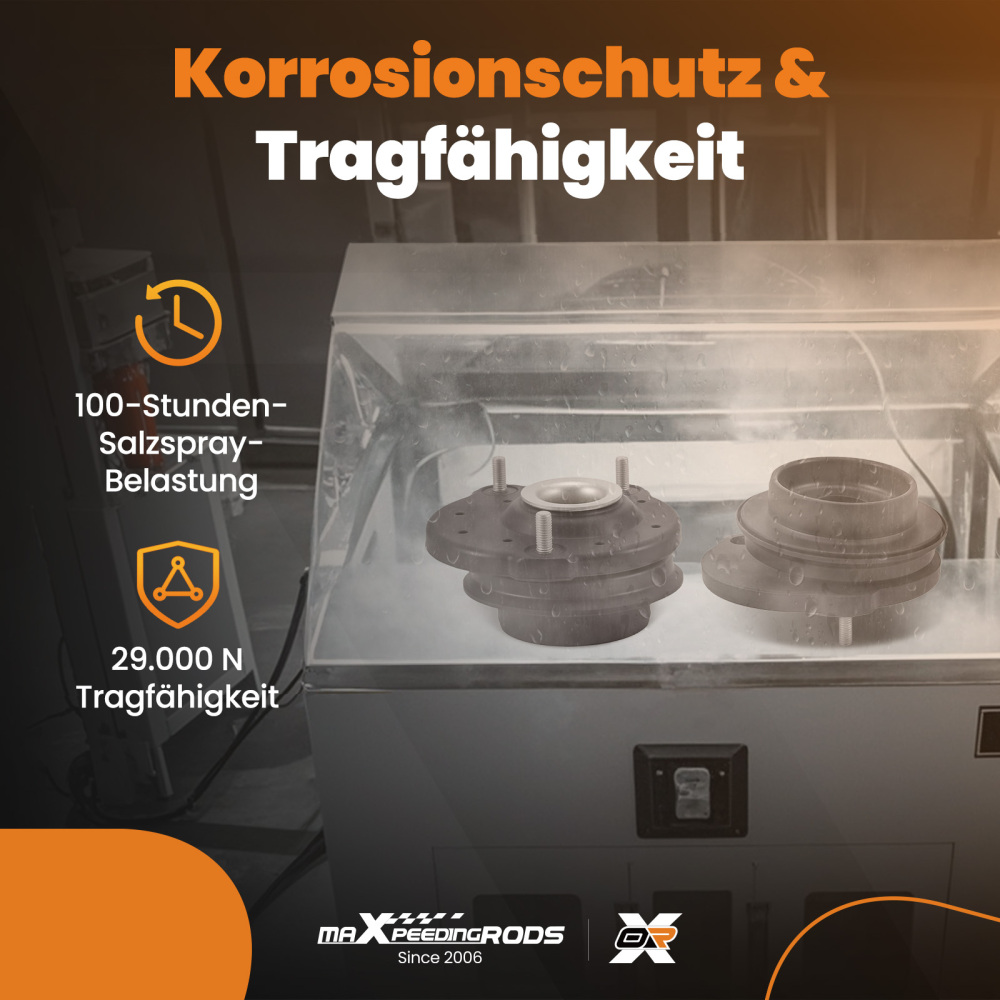 2x Cojinete Bóveda Delantero compatible para FIAT DOBLO 2010-2025 51855157 52023353