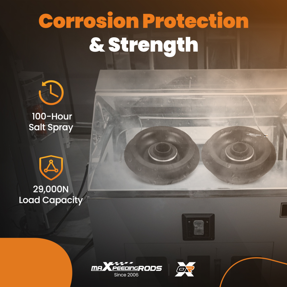 2x Cojinete De Cúpula Delantero compatible para Opel Agila B compatible para Suzuki Splash EX Swift 3