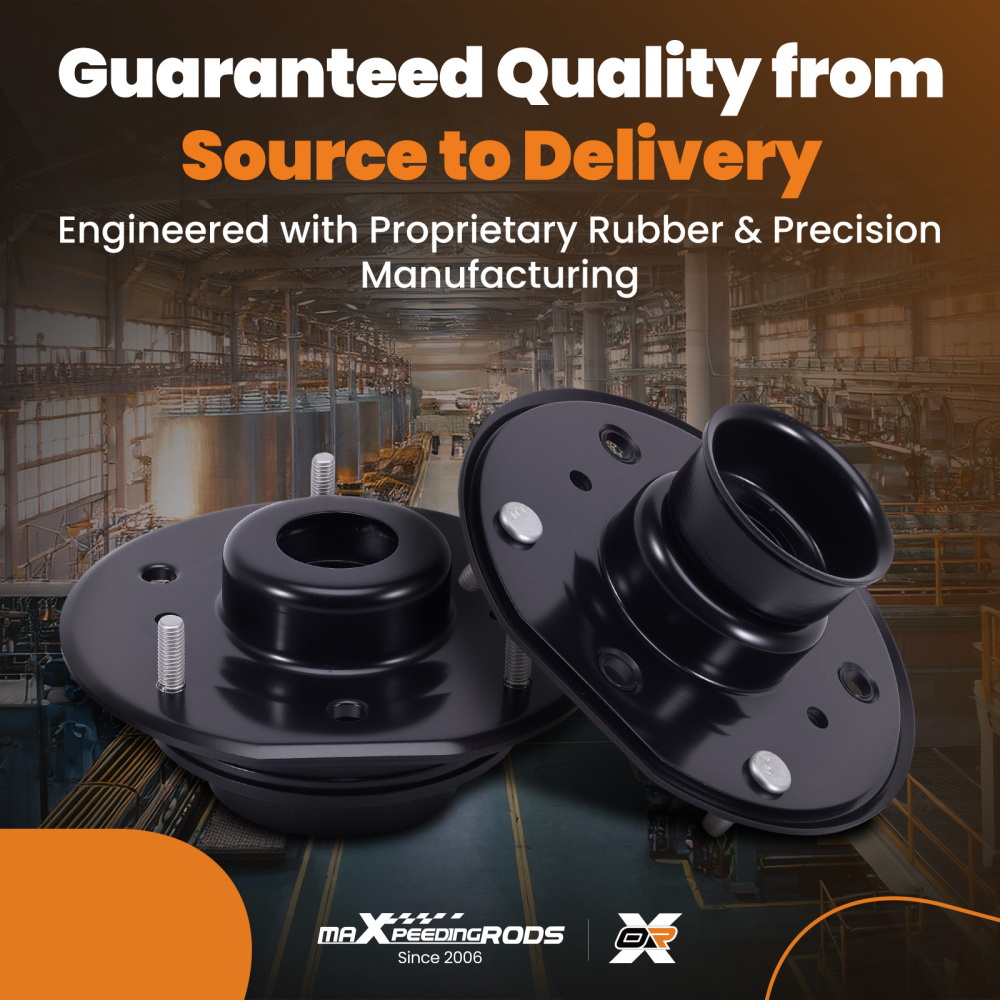 2x Base Ammortizzatore Anteriore compatibile per Opel Antara 2006-2015 96863981 Premium