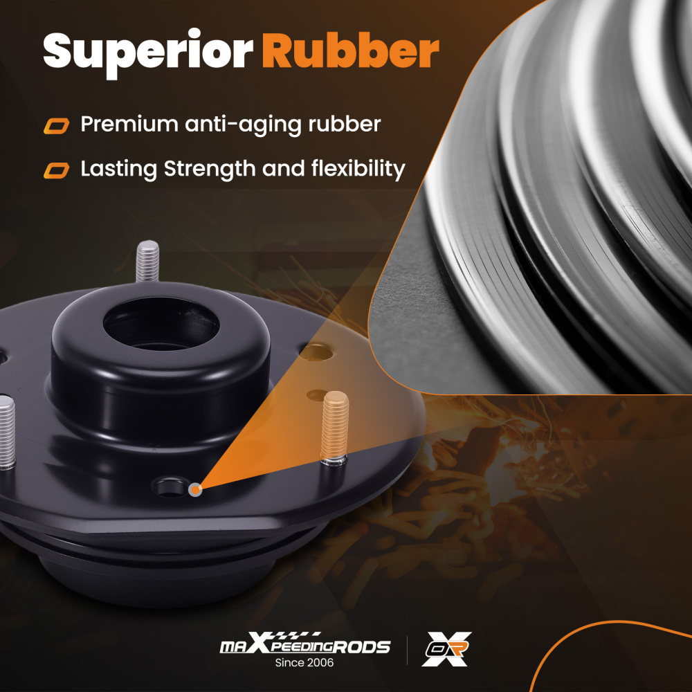 2x Base Ammortizzatore Anteriore compatibile per Opel Antara 2006-2015 96863981 Premium