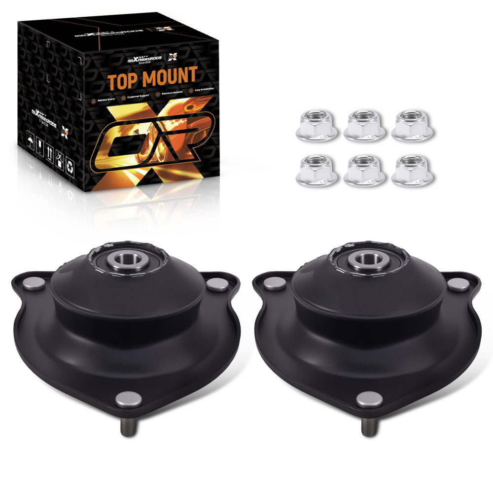 2x Front LeftRight Suspension Strut Mount compatible para Mini Cooper 2002-2008 R53 R50