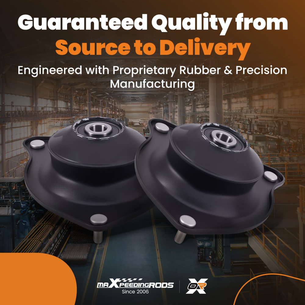 2x Front LeftRight Suspension Strut Mount compatible para Mini Cooper 2002-2008 R53 R50