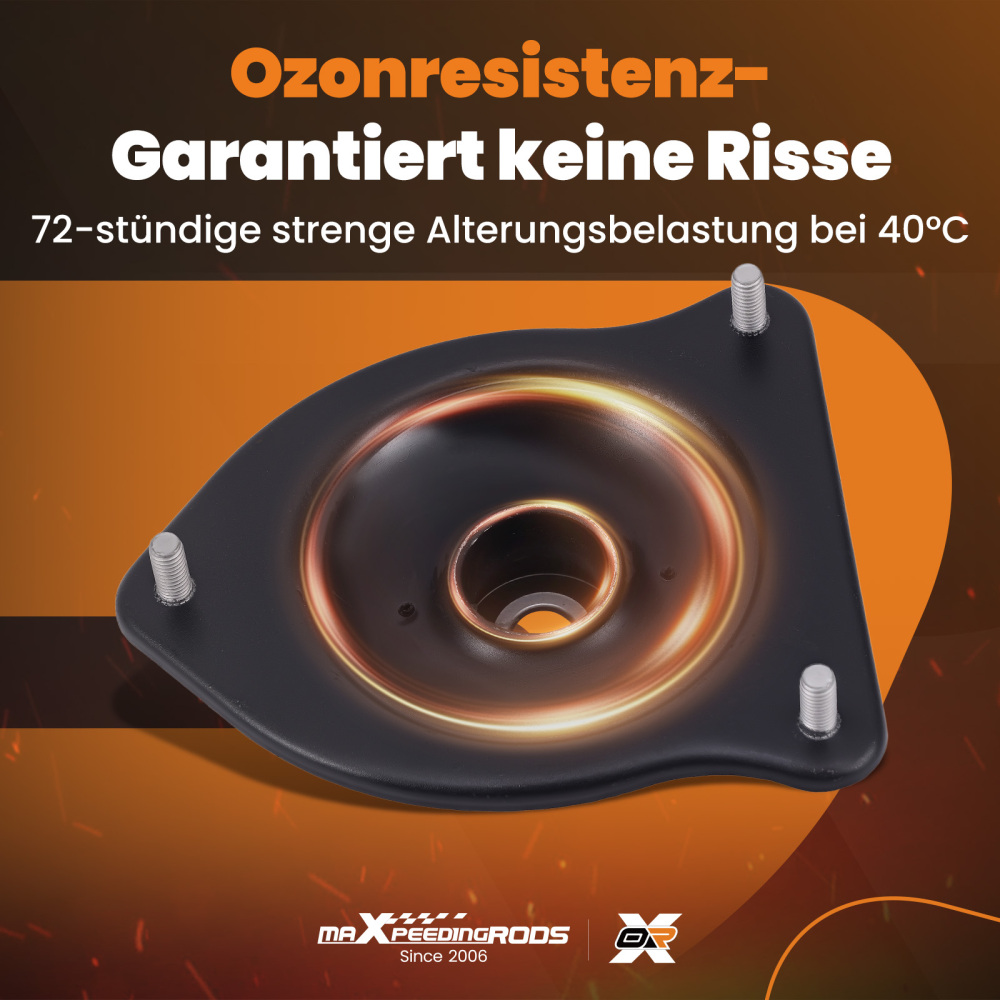 2x Front LeftRight Suspension Strut Mount compatible para Mini Cooper 2002-2008 R53 R50