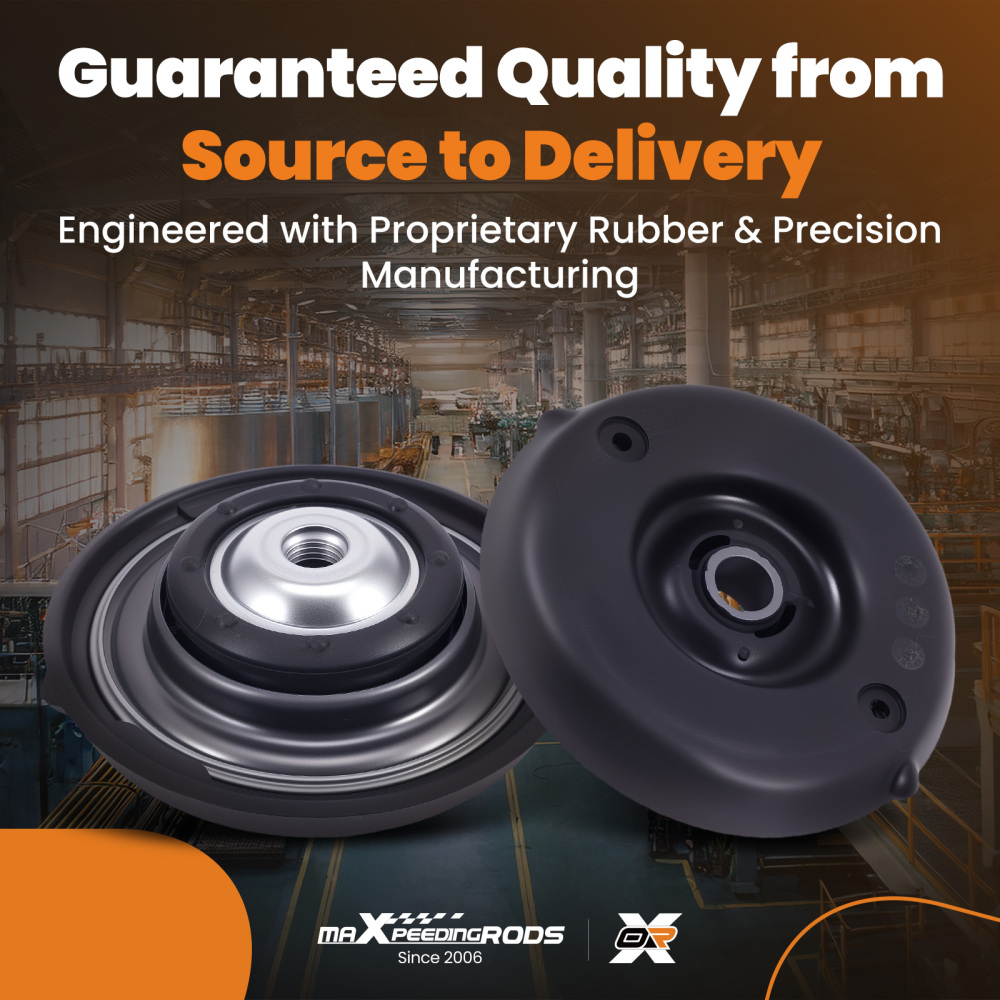 2x Coupelle Amortisseur Avant compatible pour Citroën Berlingo/C4 compatible pour Peugeot 307/Partner