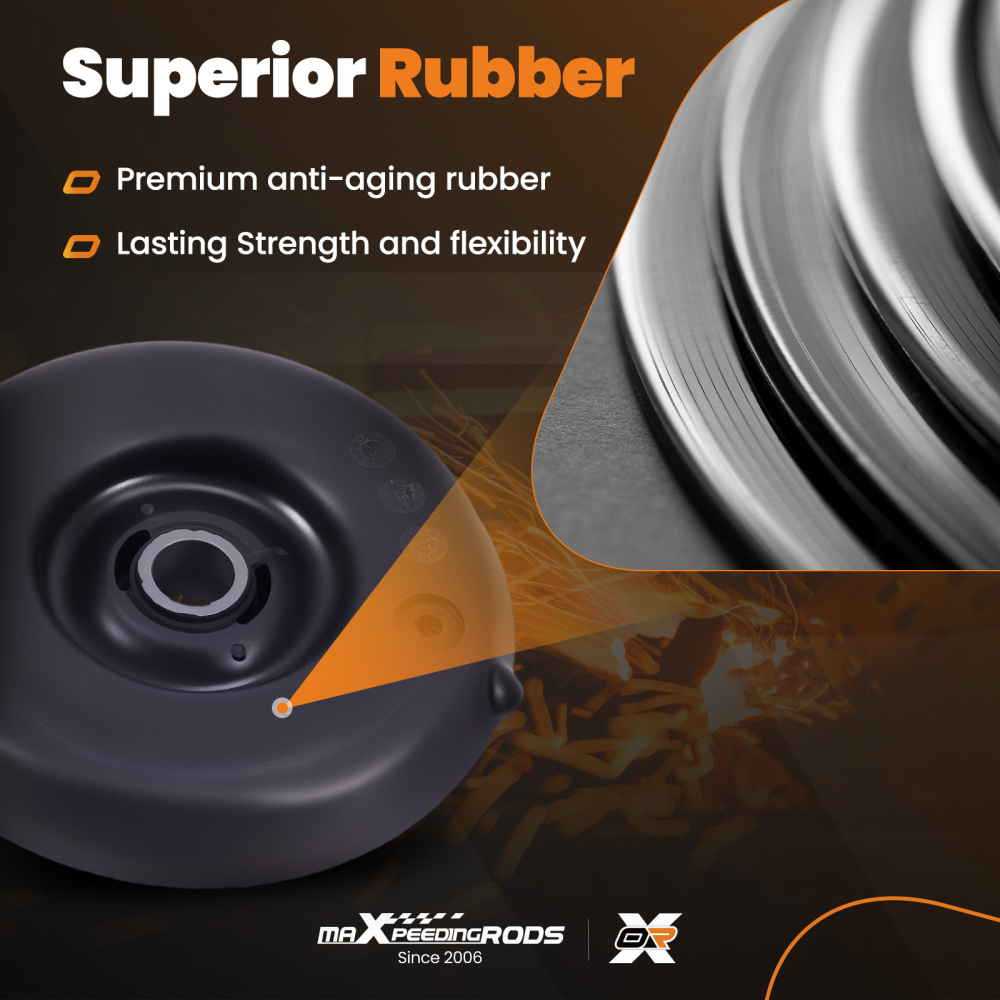 2x Coupelle Amortisseur Avant compatible pour Citroën Berlingo/C4 compatible pour Peugeot 307/Partner