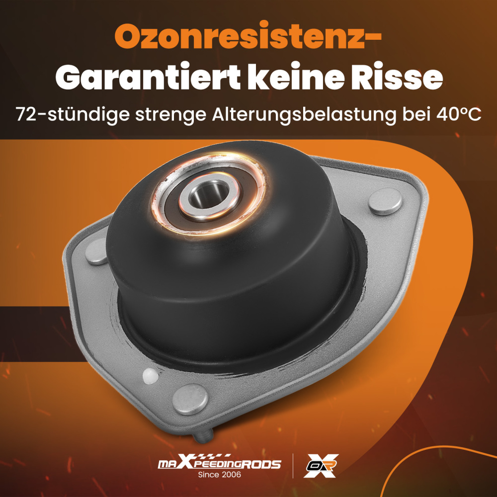2x Cojinete Amortiguador compatible para MINI Countryman/Coupe 2010-2016 31306772749