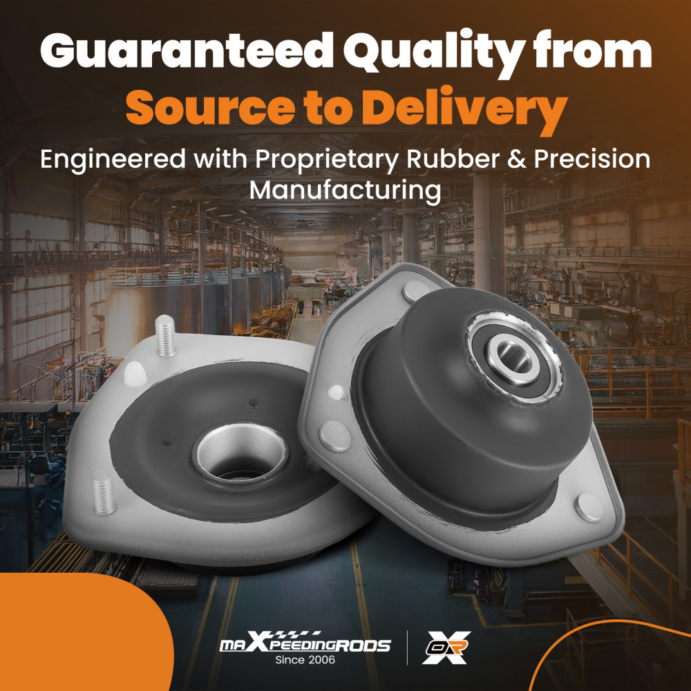 2x Cuscinetto Ammortizzatore Anteriore compatibile per MINI Mini/Coupe 2006-2015 31306772749