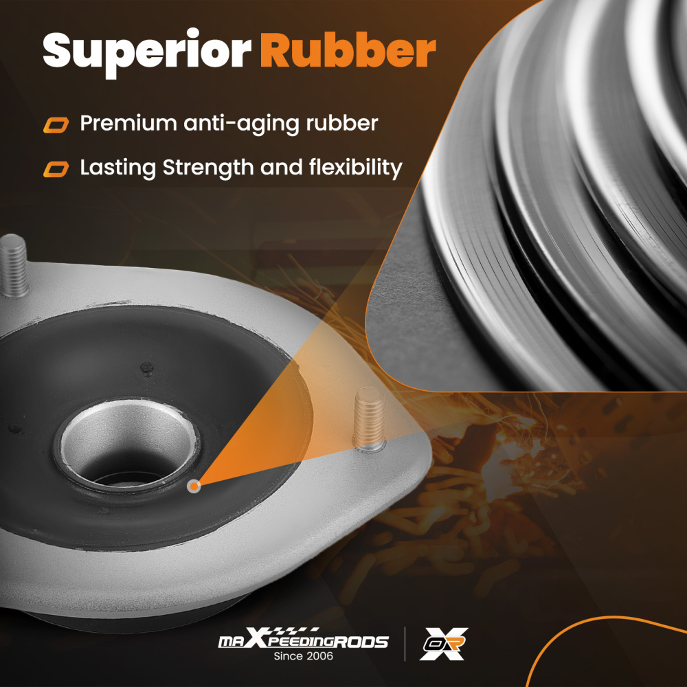 2x Cuscinetto Ammortizzatore Anteriore compatibile per MINI Mini/Coupe 2006-2015 31306772749