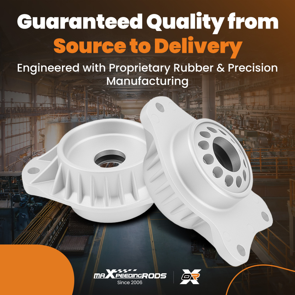 2x Ammortizzatore Cuscinetto compatibile per BMW Serie 6 2010-2018 Posteriore 33506781682