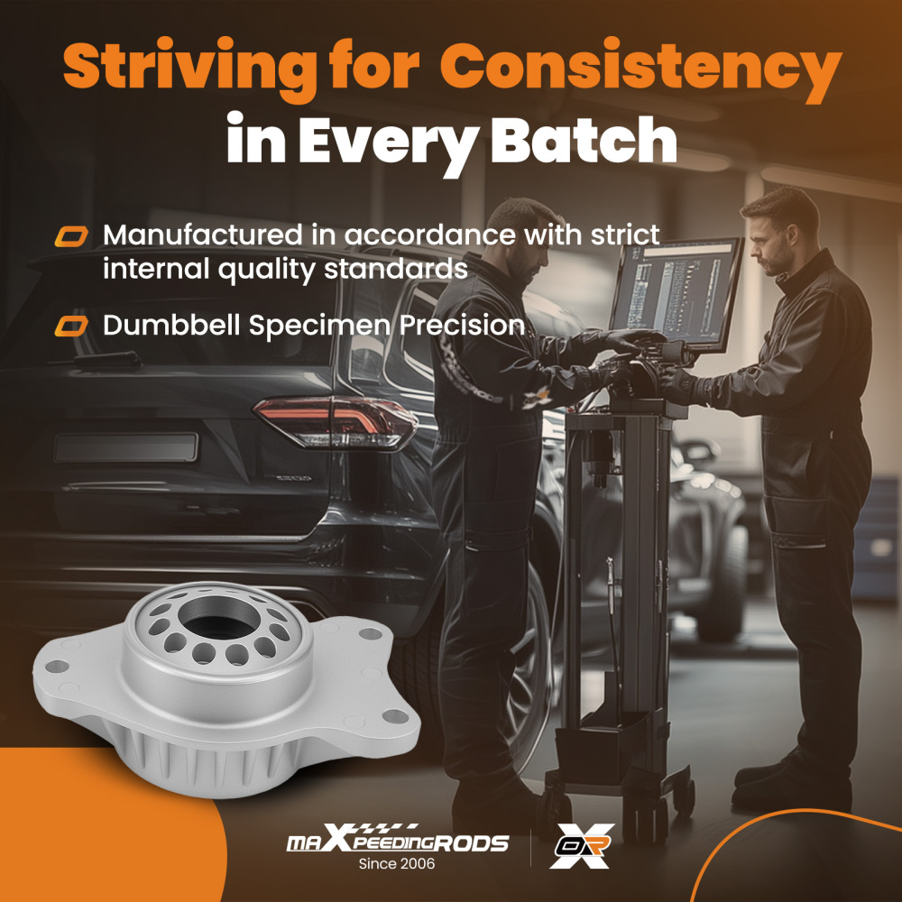 2x Ammortizzatore Cuscinetto compatibile per BMW Serie 6 2010-2018 Posteriore 33506781682