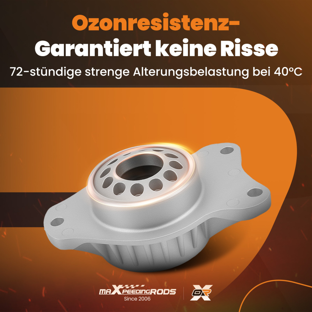 2x Ammortizzatore Cuscinetto compatibile per BMW Serie 6 2010-2018 Posteriore 33506781682