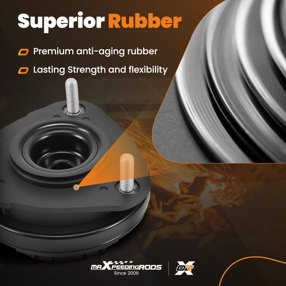 Supporto e cuscinetto puntone superiore sospensione compatibile per Ford Mondeo 3 2000-2007