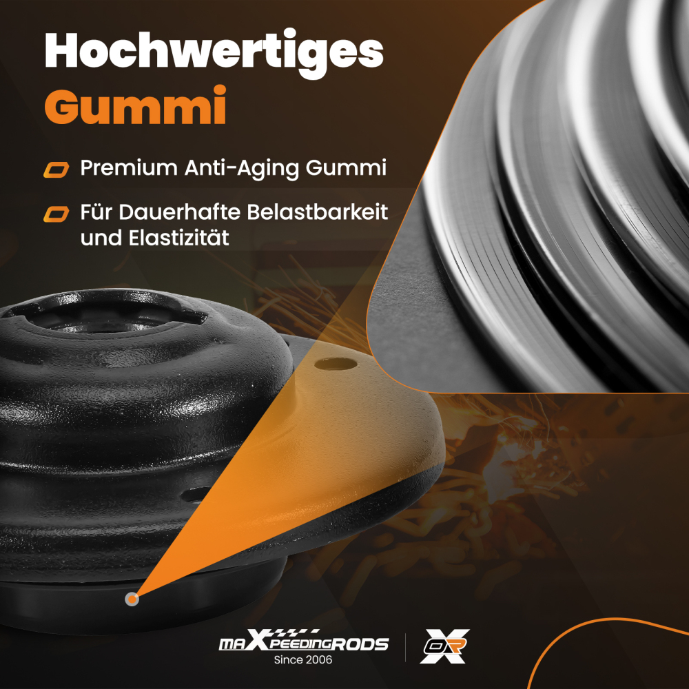 2x Cojinete De Suspensión compatible para Opel Signum Z03 Vectra C Z02 compatible para Saab 9-3