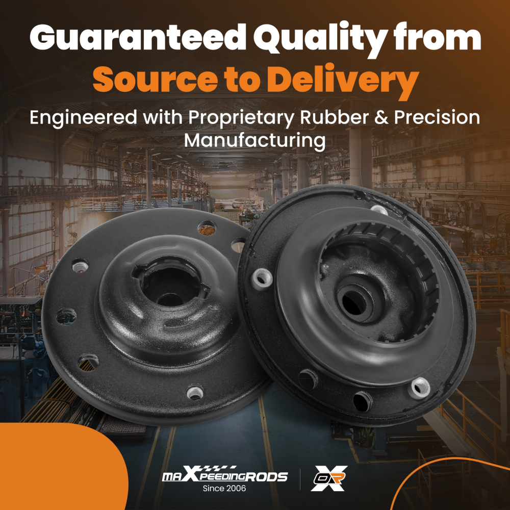 2x Cuscinetto Ammortizzatore Anteriore compatibile per Opel Vectra C + Signum compatibile per SAAB 9-3