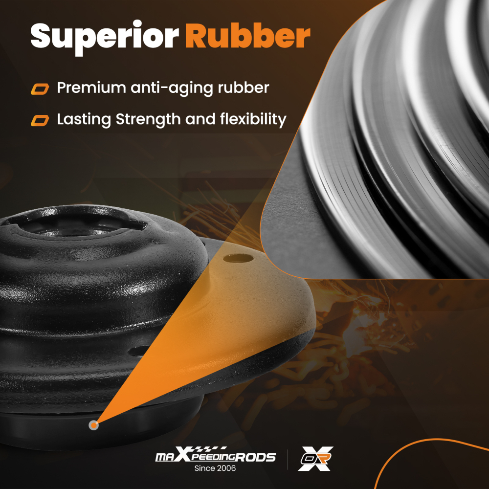 2x Cuscinetto Ammortizzatore Anteriore compatibile per Opel Vectra C + Signum compatibile per SAAB 9-3