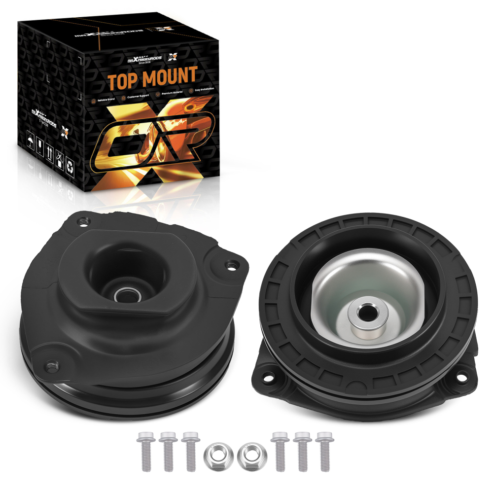 2x Cojinete Domo Delantero Izquierdo+derecho compatible para Nissan Qashqai X-Trail compatible para Renault