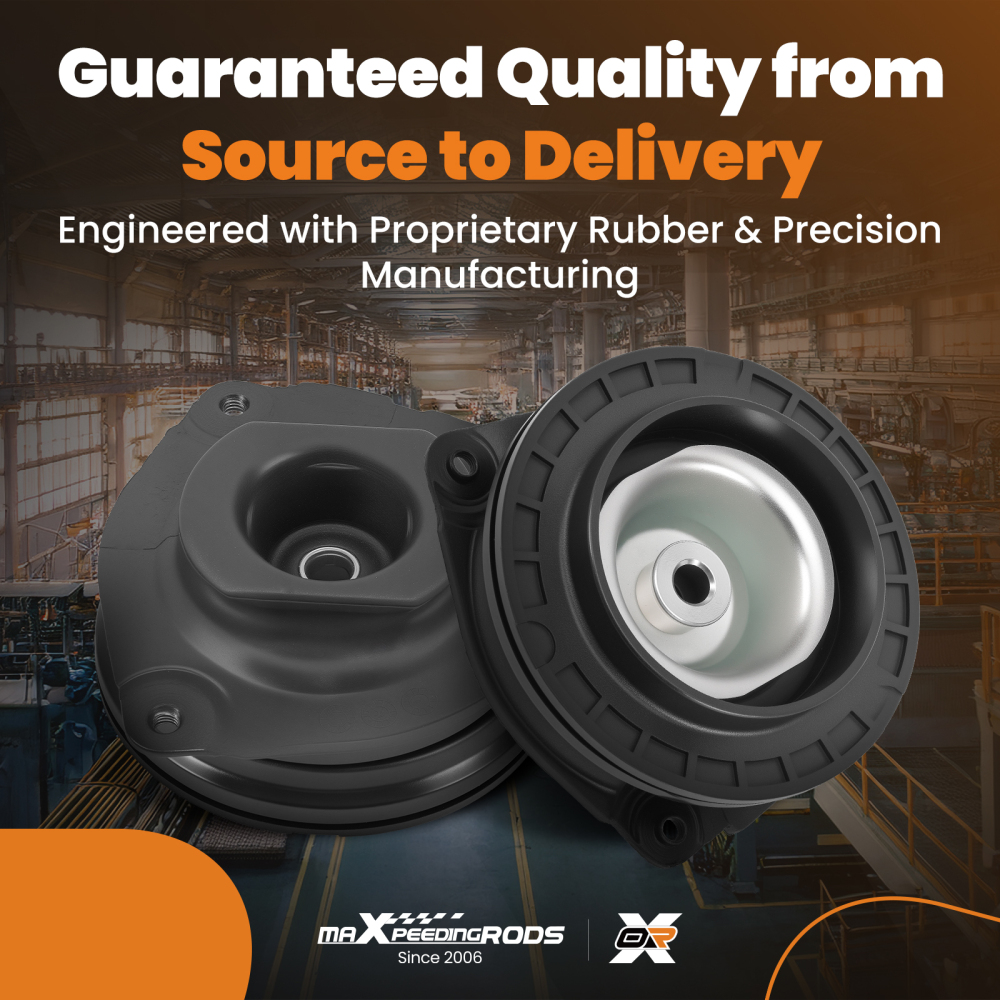 2x Cuscinetto A Cupola Anteriore compatibile per Nissan Qashqai X-Trail Sinistro + Destro