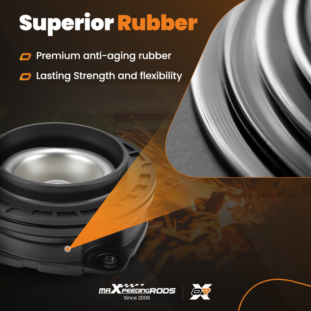 2x Cuscinetto A Cupola Anteriore compatibile per Nissan Qashqai X-Trail Sinistro + Destro