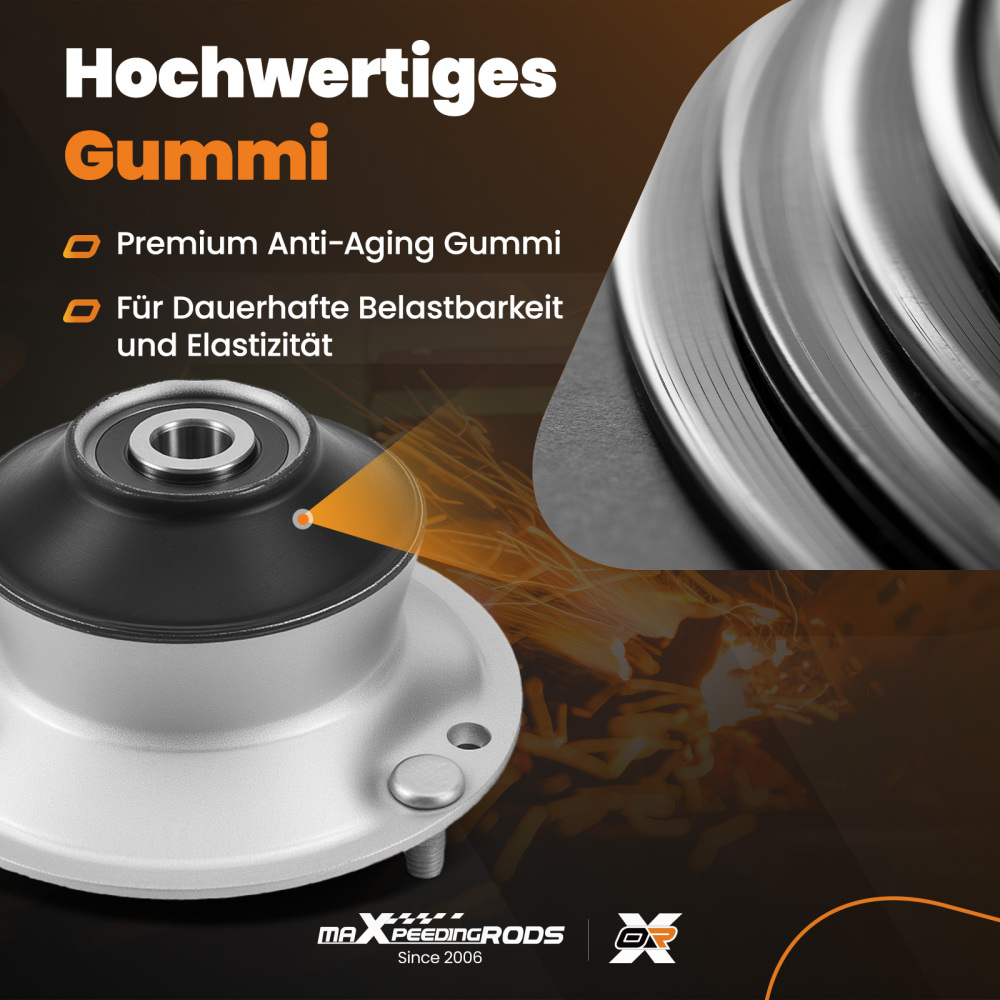 Cojinete de suspensión delantero compatible para BMW 3 Serie E90 E92 E93 E46 X1 E84 X3 E83