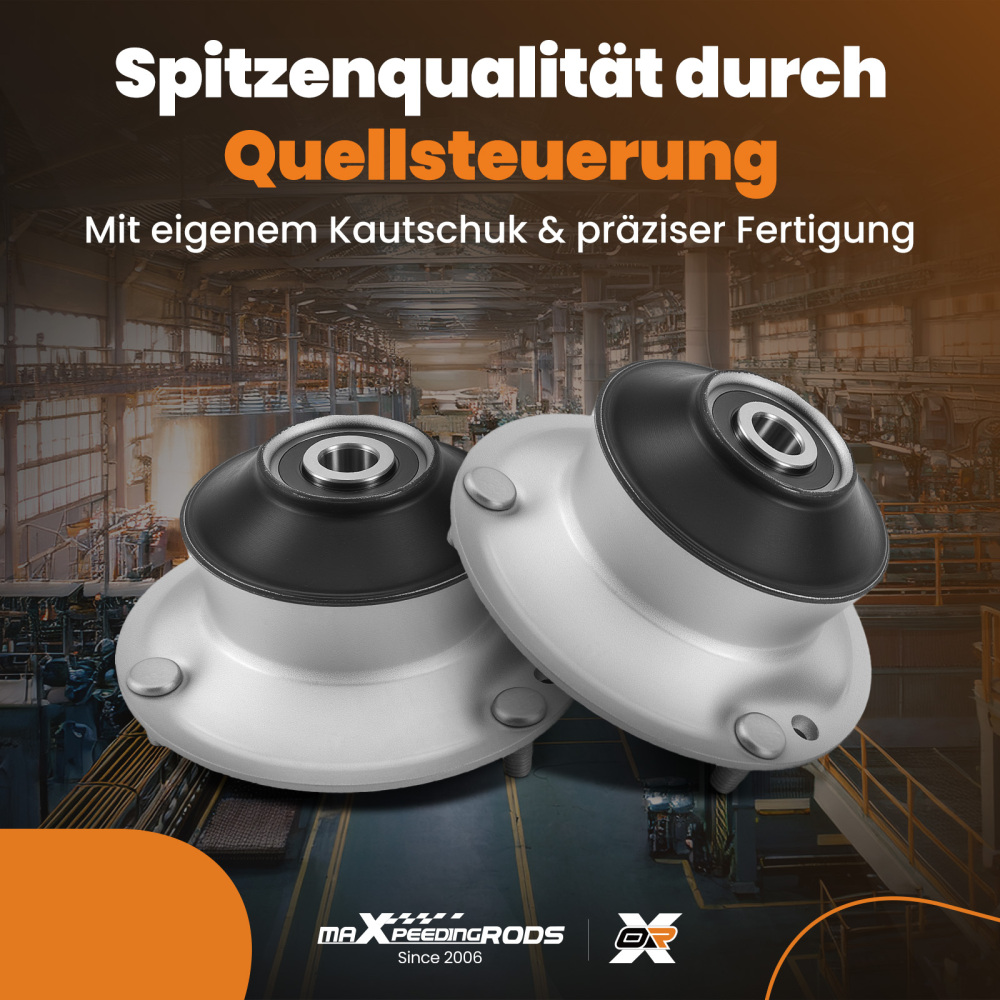 Cojinete de suspensión delantero compatible para BMW 3 Serie E90 E92 E93 E46 X1 E84 X3 E83