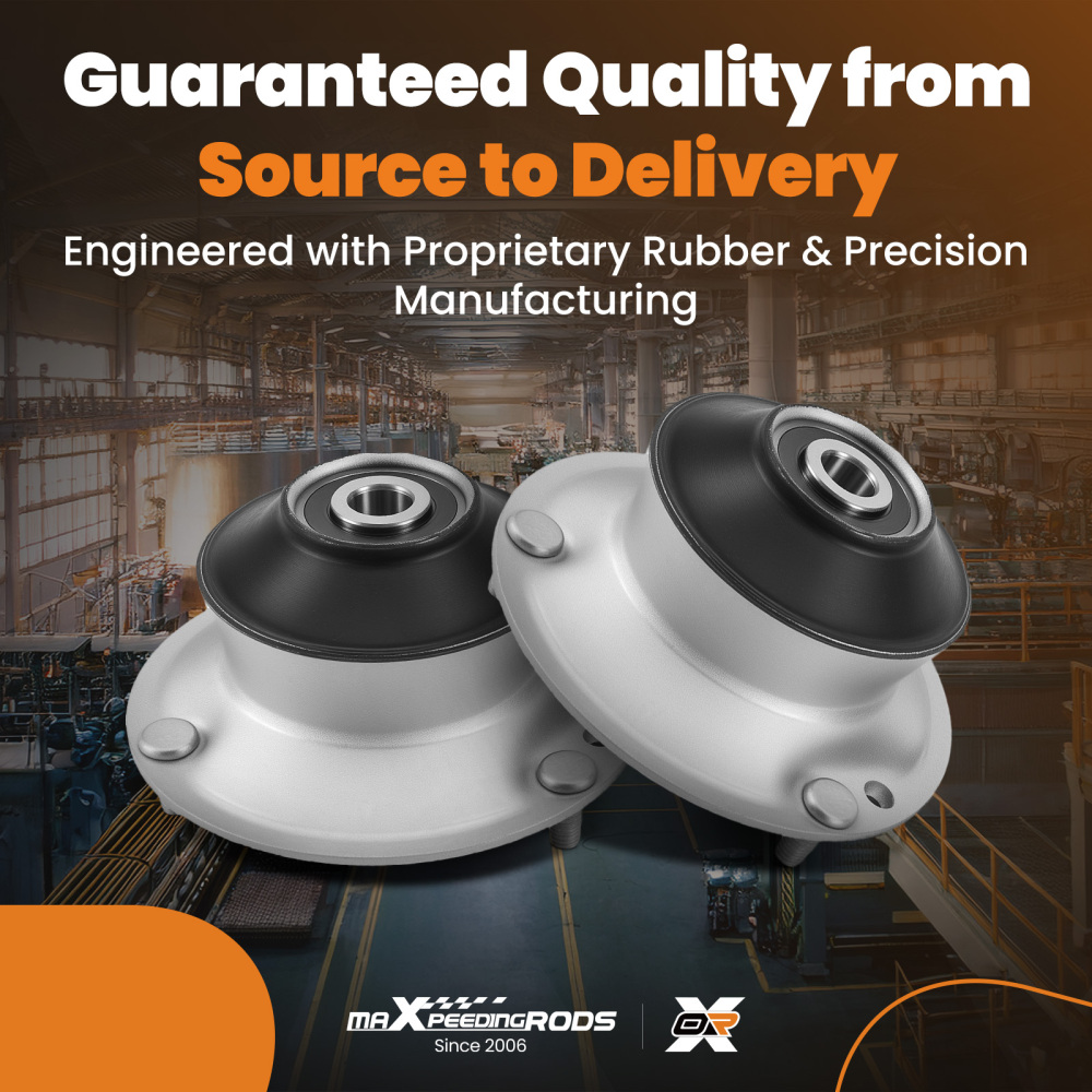 2x cuscinetto ammortizzatore compatibile per BMW Serie 1 E87 E88 Serie 3 E90 Serie 5 X1 X3