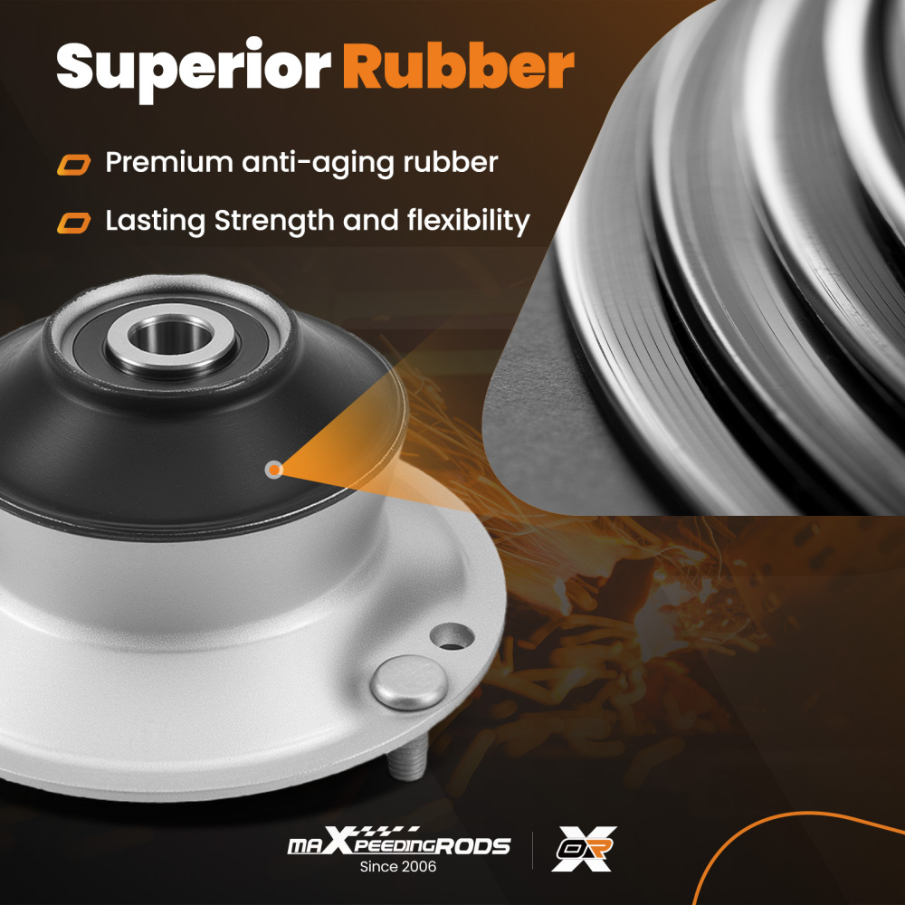 2x cuscinetto ammortizzatore compatibile per BMW Serie 1 E87 E88 Serie 3 E90 Serie 5 X1 X3
