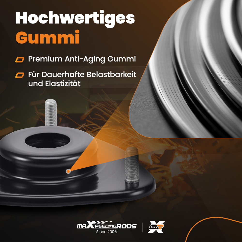 2x Juego de Cojinetes Delanteros compatible para Mitsubishi Carisma Colt Lancer Space Star