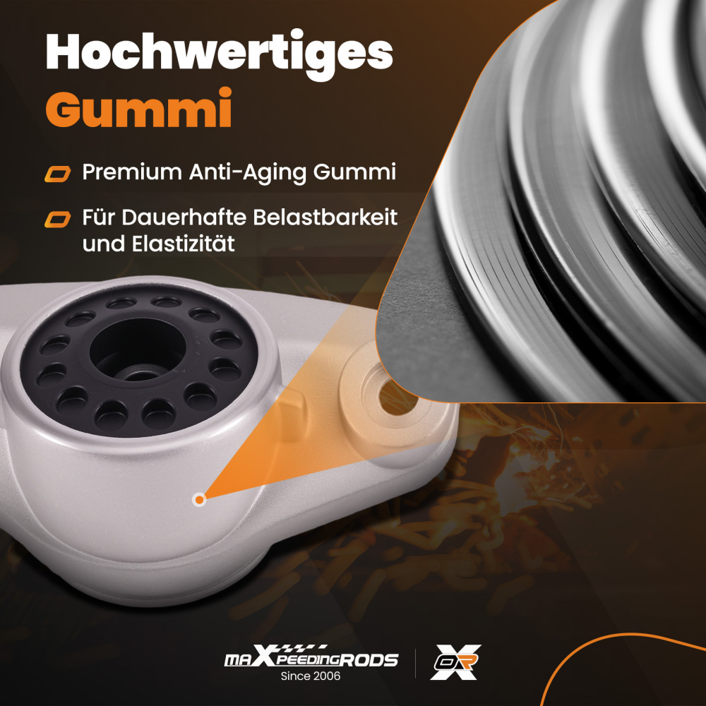 2x Apoyo Amortiguador compatible para Hyundai Tucson compatible para KIA Sportage 55330-D3000 55330-D7000