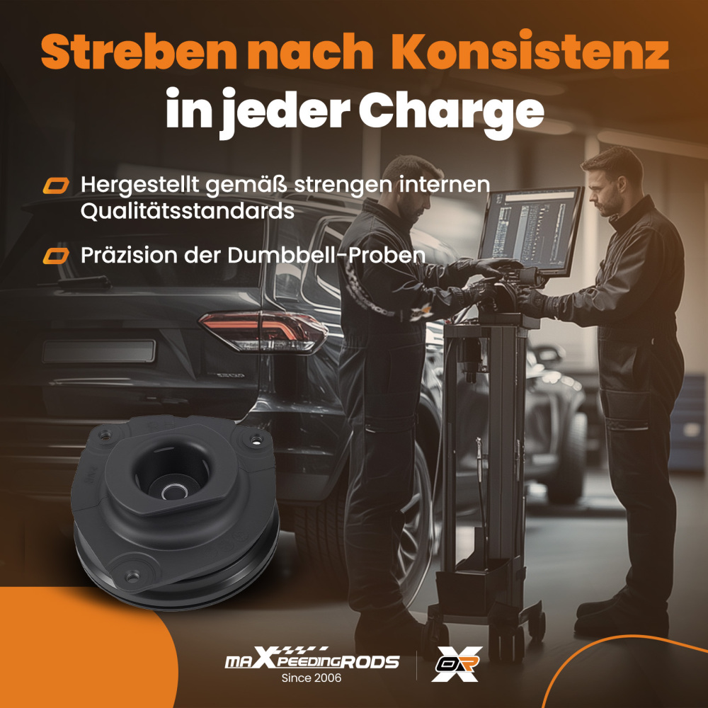 Front Strut Mount compatible para Nissan Qashqai 2006-2013 X-trail 2002-2013