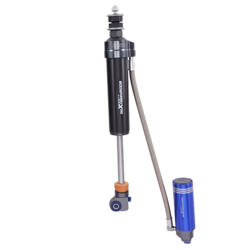 Reservoir 4-6 Lift Front Shocks 10 Way Damper for 01-10 compatible for Chevy - GMC 1500 / 2500